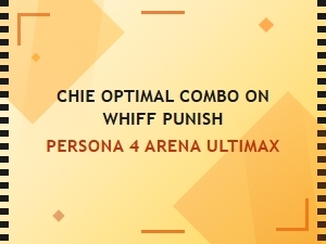 Whiff Punish Counterplay with Chie in P4au